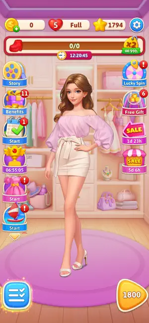 Fashion Match: Beauty Story screenshot 1