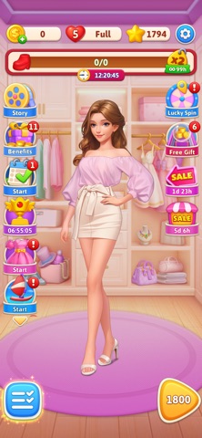 Fashion Match: Beauty Story iPhone screenshot