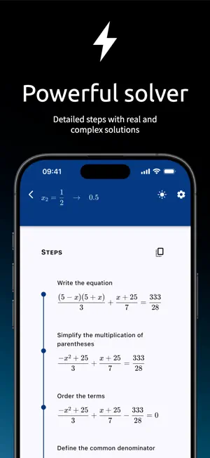 Equation & System Solver screenshot 3