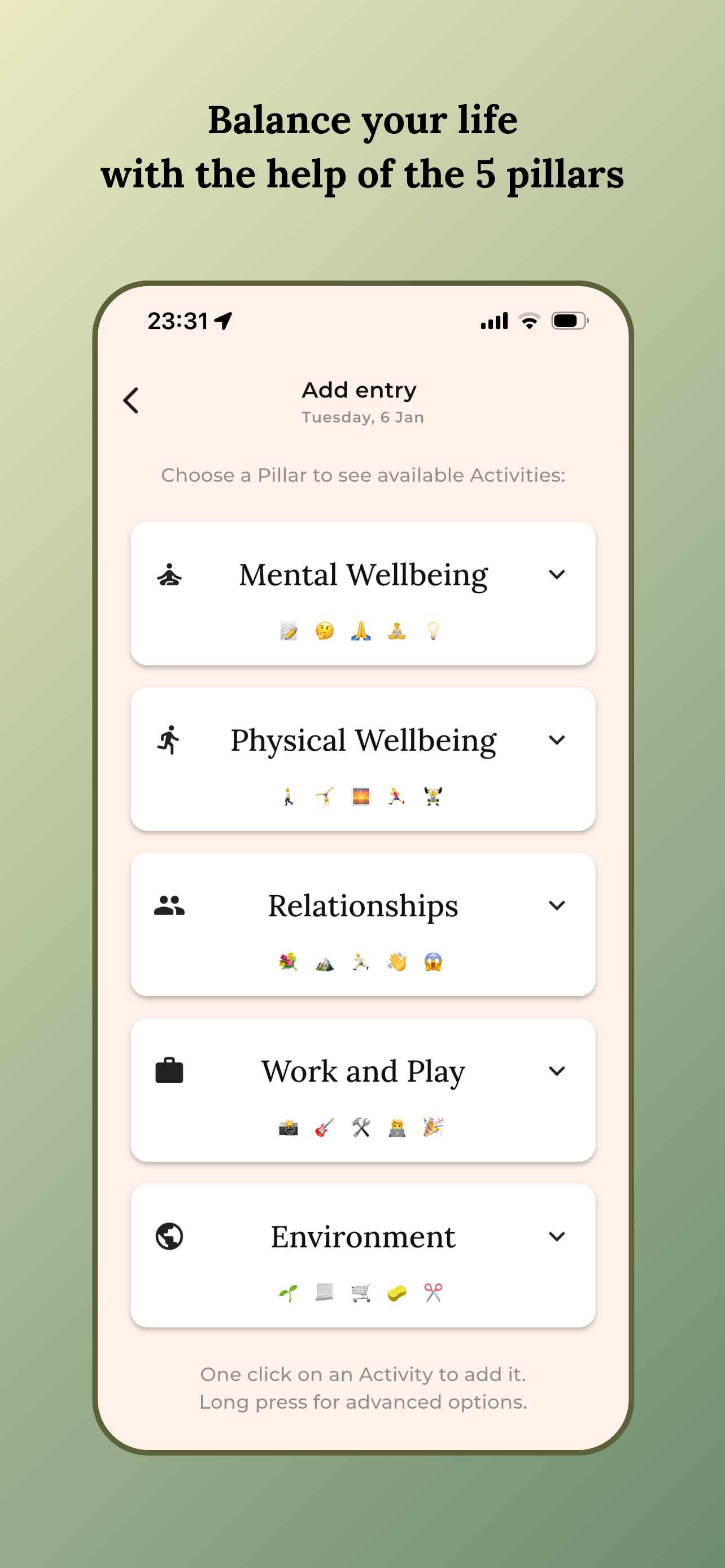 Activities Matter - Journal