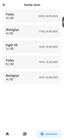 Bildung: Testlar & Tahlil screenshot