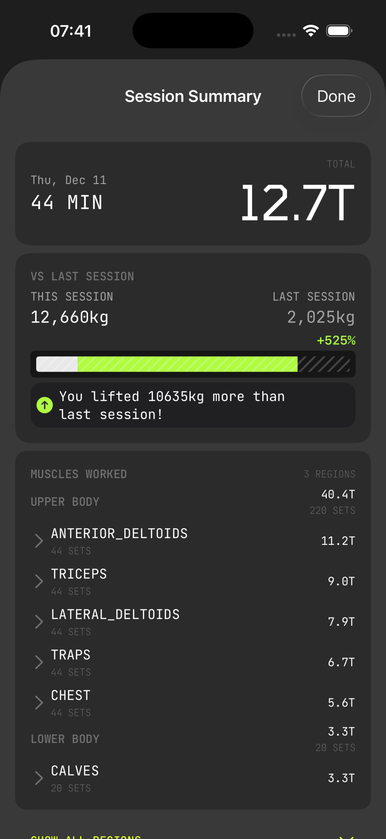 Afterset: Gym Workout Tracker