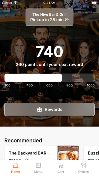 The Hive To Go iPhone screenshot 1 - Food & Drink app