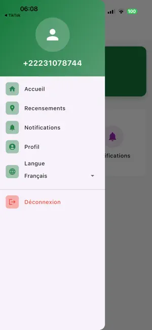 Recensement foncier screenshot 4