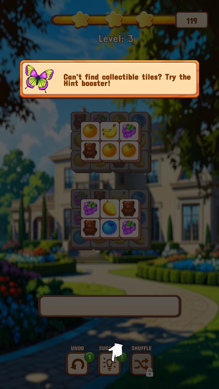 Lillys Garden Match 3 Tiles