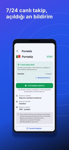 Schengen Vize Randevu Takip screenshot