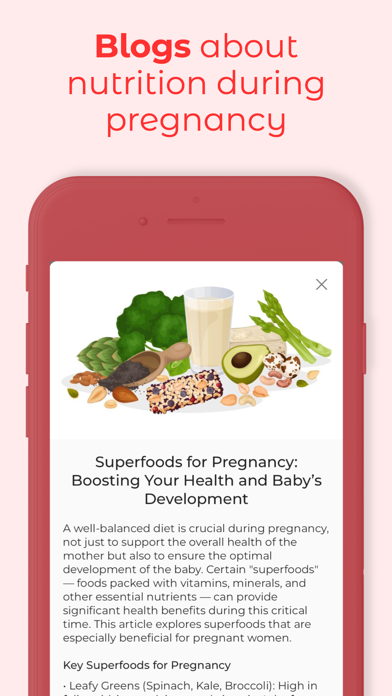 Pregnancy Diet: Recipes, Foods Screenshot