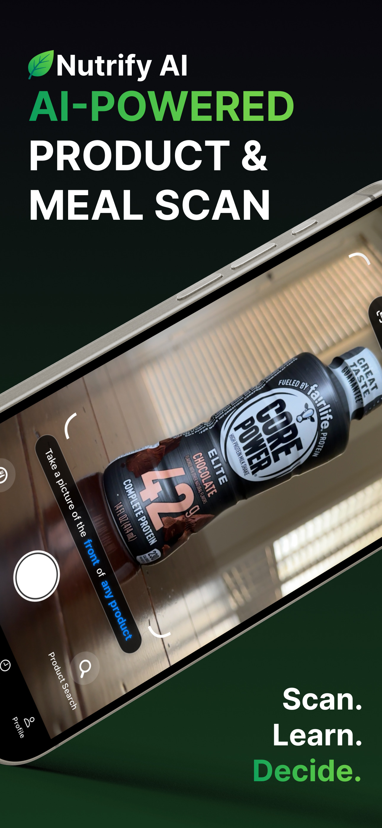 Nutrify AI - Scan Any Product