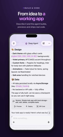ChatLLM: AI Chat, Bot & Agent iPhone screenshot 9