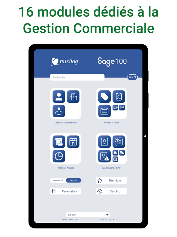 Screenshot #6 pour Sage Gestion 100 via NuxiDev 5