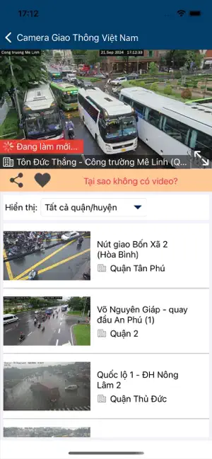 Camera Giao Thông Việt Nam iPhone screenshot 2