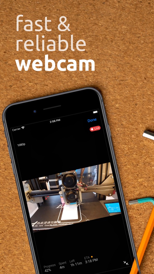 #6. OctoApp for OctoPrint/Klipper (iOS) Podle: Erhard Christian Wurthner