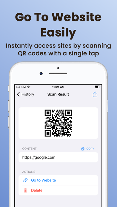 QR Code Scanner-Barcode Reader Screenshot 2 - AppWisp.com QR Code Scanner-Barcode Reader Screenshot 2 - AppWisp.com