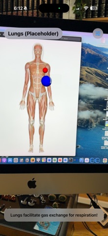 EGK OrganLens AR screenshot