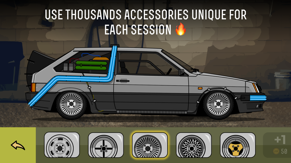 #2. LS Garage Car Tuning Simulator (iOS) Podle: Gleb Bibikov