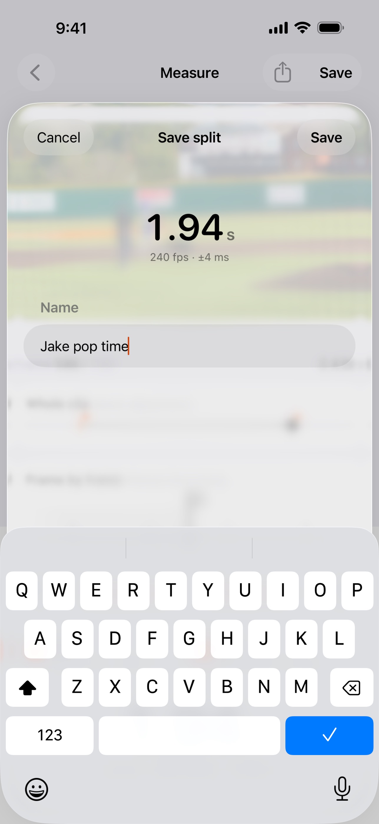 Screenshot 3 of Vidstop: Video Stopwatch
