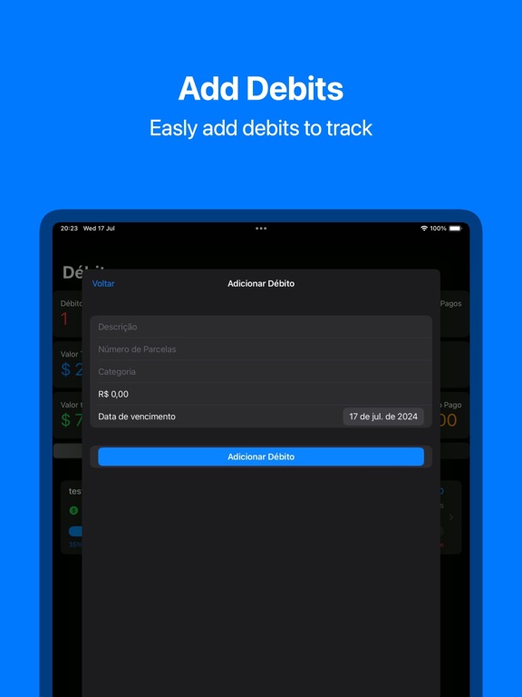 Screenshot #5 pour DebitTracker