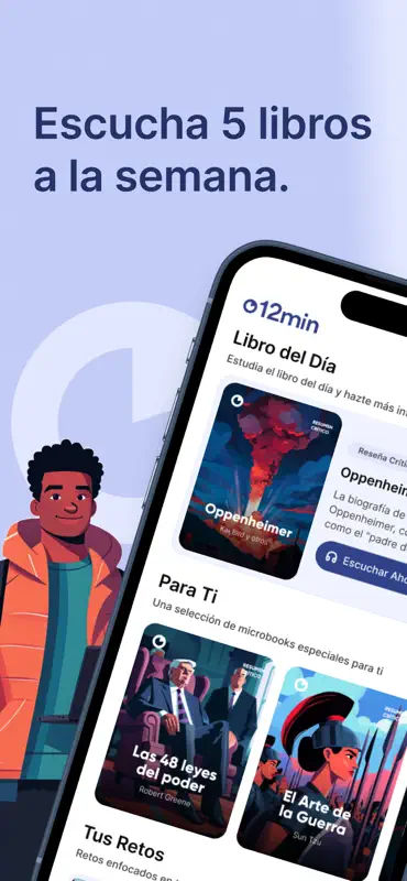 12min: Resúmenes de Libros screenshot 1 of 6
