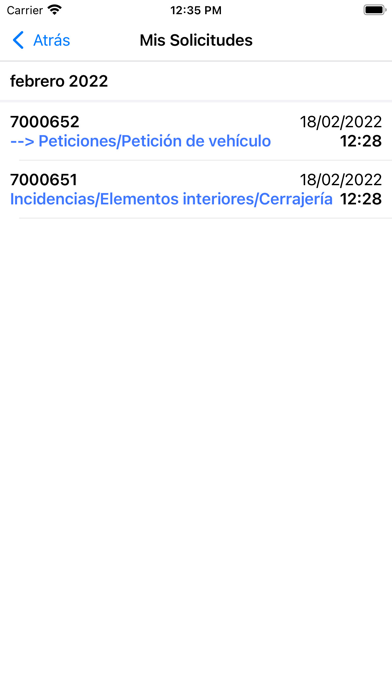Fama Solicitudes Screenshot
