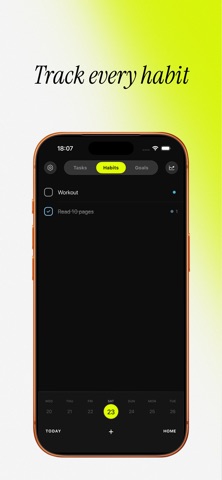 jusDO - Tasks, Habits & Goals Screenshot 2 of 5