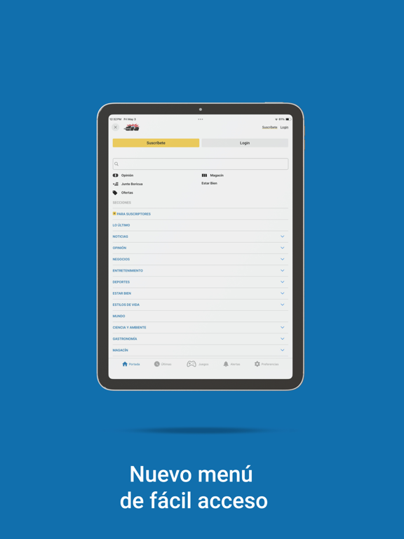 El Nuevo Día iPad screenshot 4 - News app