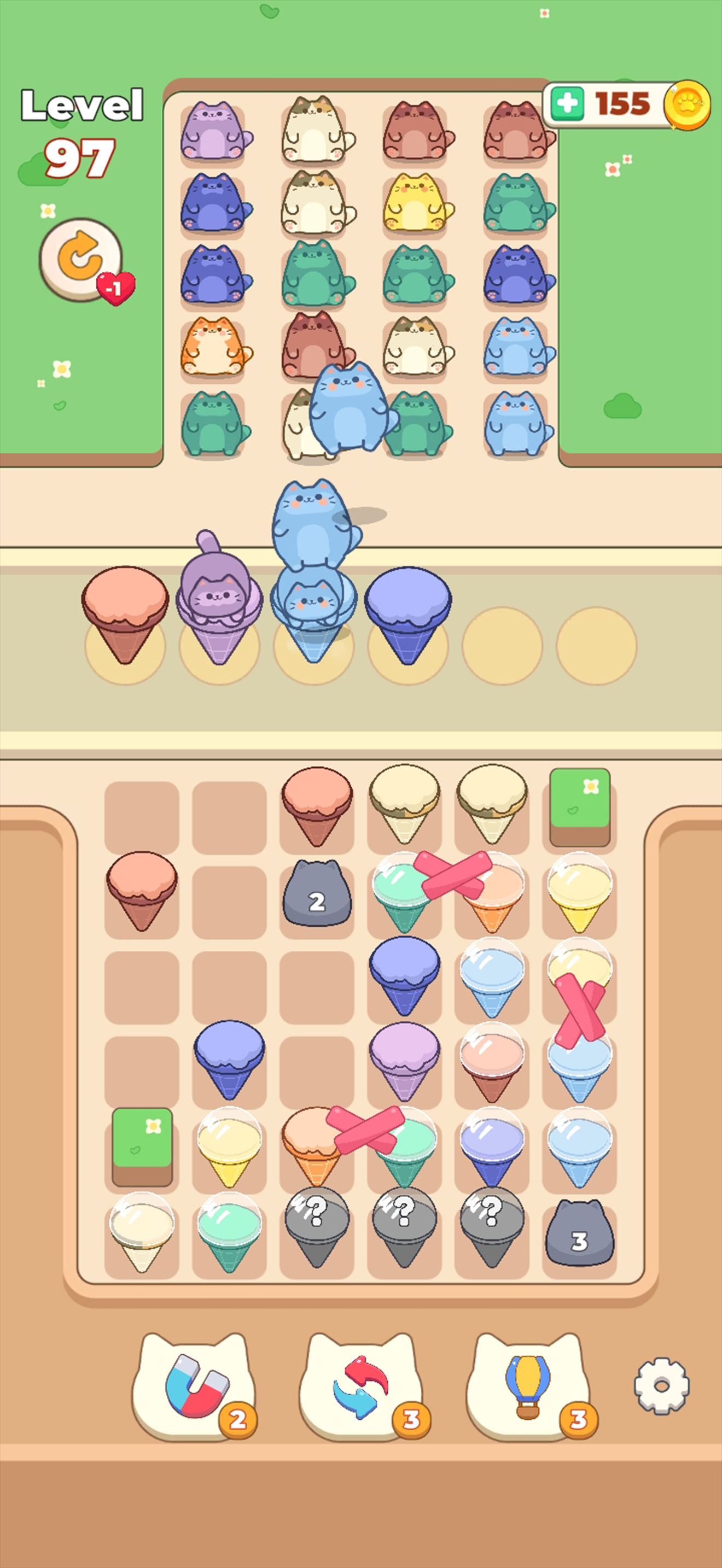 Cat Away: Ice Cream Jam screenshot 6
