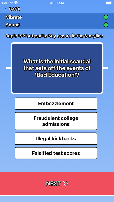 Screenshot #2 pour Bad Education Trivia