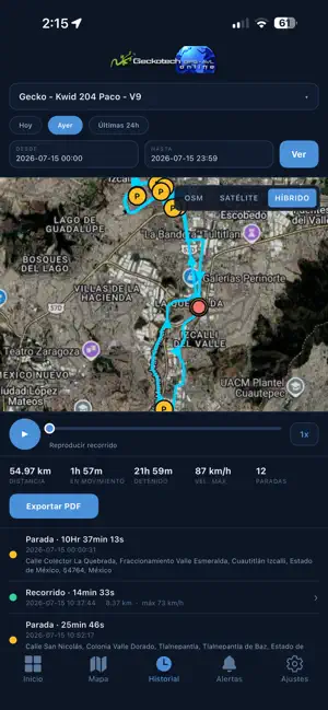Geckotech Leopardo screenshot 3