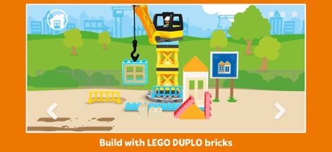LEGO® DUPLO® World - Children can unleash creativity by constructing with colorful LEGO DUPLO bricks, featuring elements like a functional crane for construction scenarios.