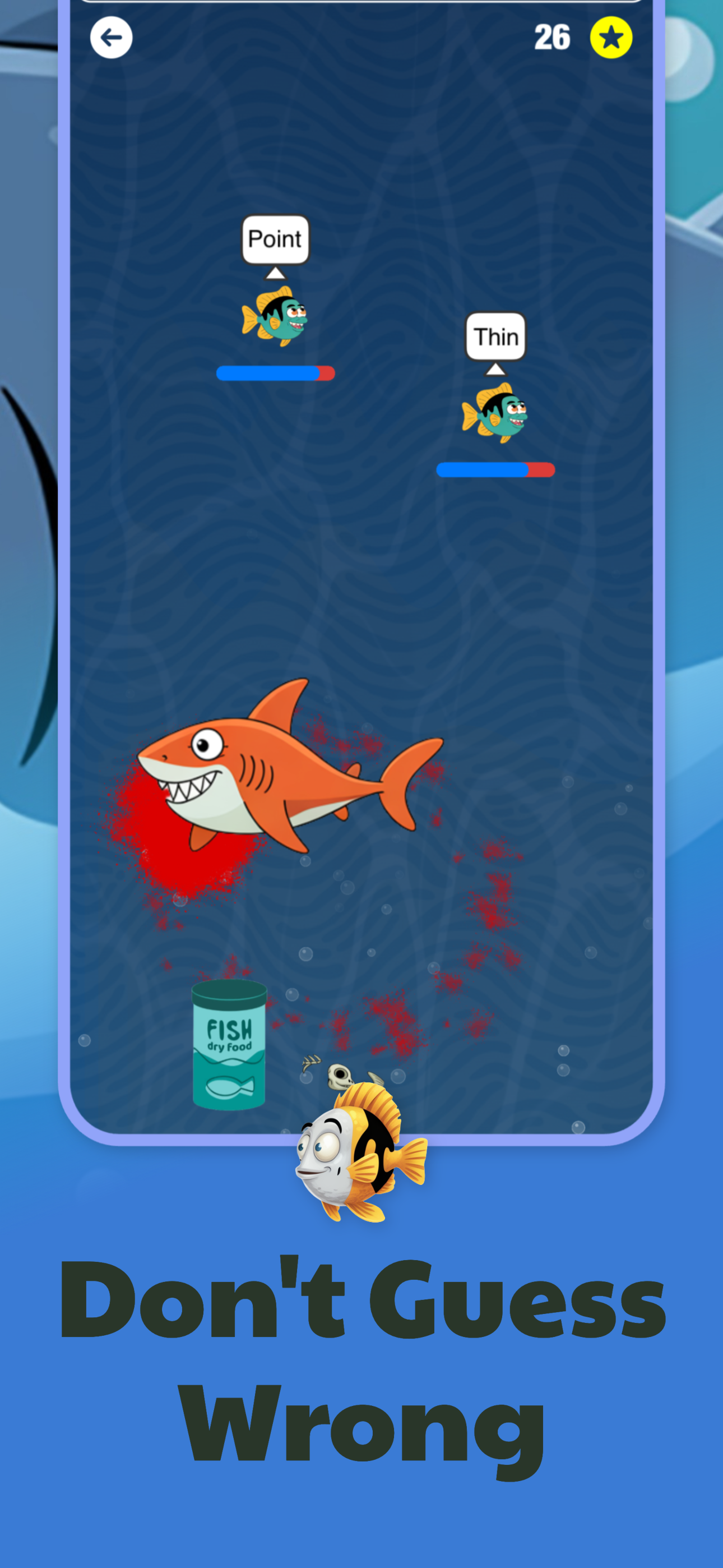 Clue Fish - Word Puzzle Game