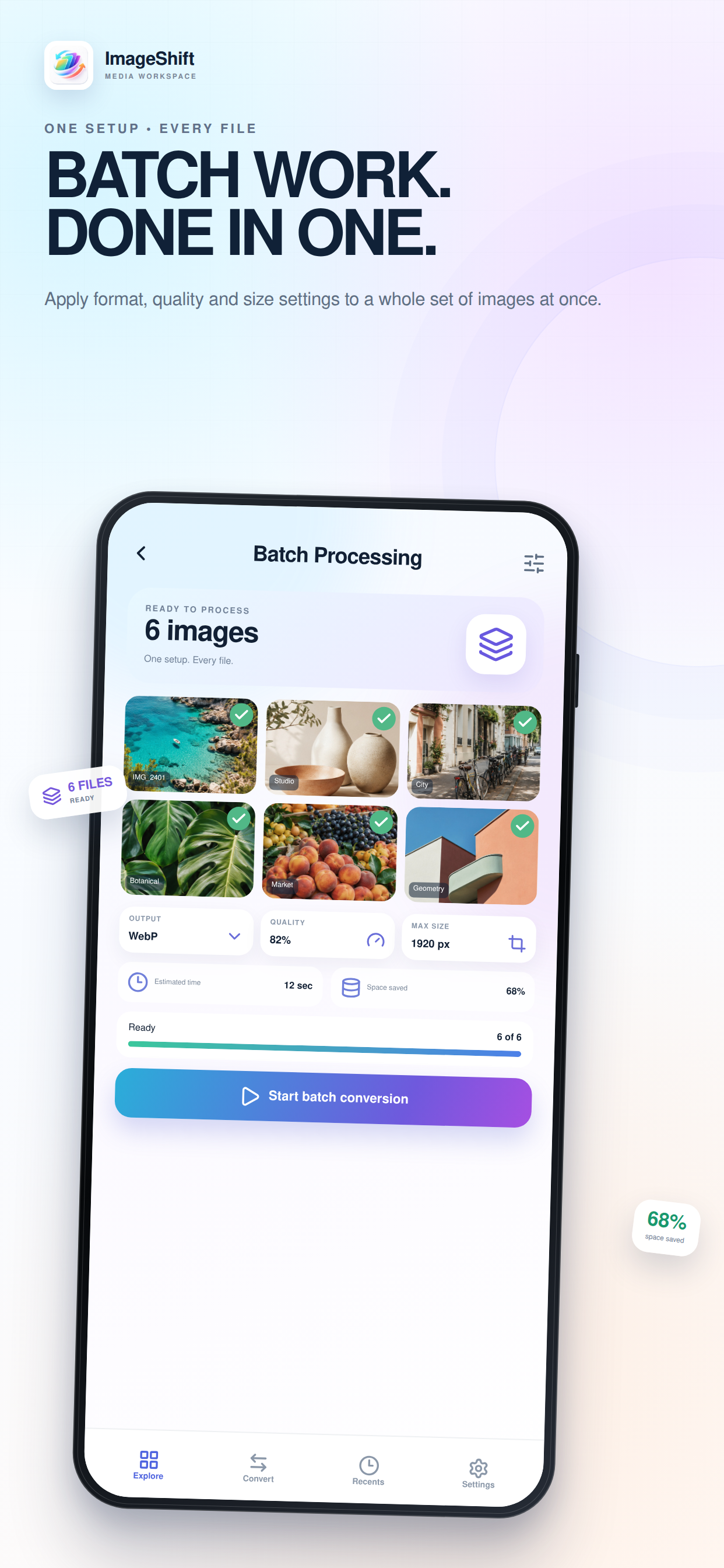 ImageShift ∙ Resize & Convert screenshot 5