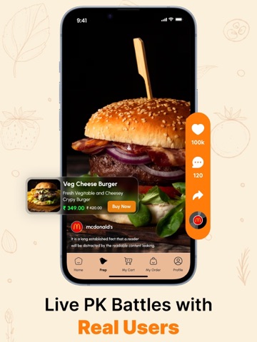 Winngs: Food Delivery Surat iPad screenshot 2