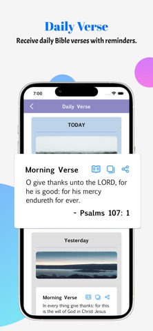Daily Reading - Holy Bible iPhone screenshot