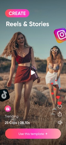 Reels Video Maker: Reels Story iPhone screenshot