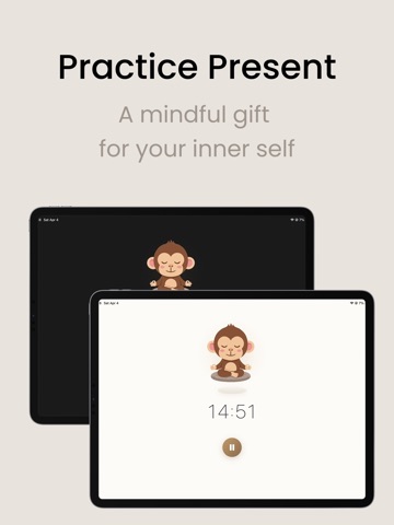 ZenMonkey - Meditation Timer ipad screenshot 2