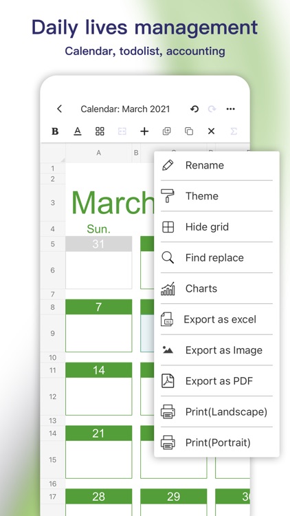 Simple Spreadsheet:view & edit screenshot-3