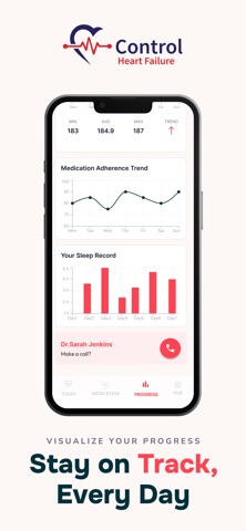 ControlHF: Cardic Companion iPhone screenshot