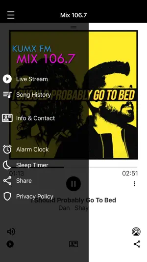 KUMX Mix 106.7 FM screenshot 2