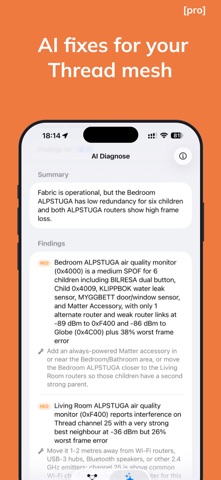 Thread Doctor - Matter screenshot