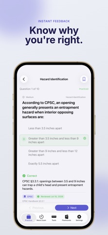 CPSI Exam Prep iPhone screenshot