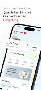 Techcombank T-Shop screenshot
