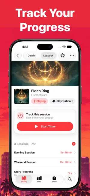 Video Game Tracker - GameLog screenshot 3