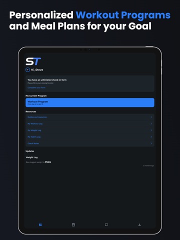 Steve Transforms iPad screenshot
