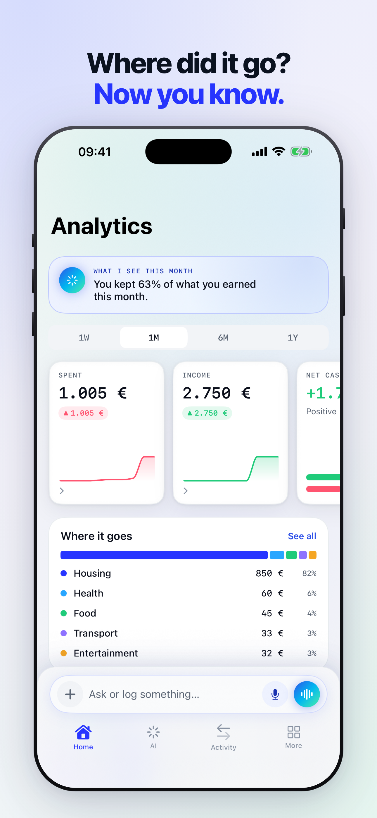 Monflow: Finance with AI screenshot 5