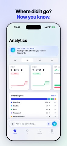 Monflow: Finance with AI screenshot