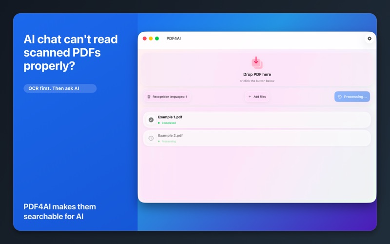 PDF4AI screenshot