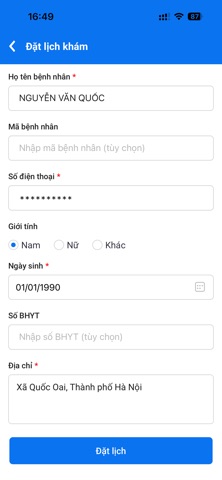 Trung Tâm Y Tế Thanh Thủy iPhone screenshot 5