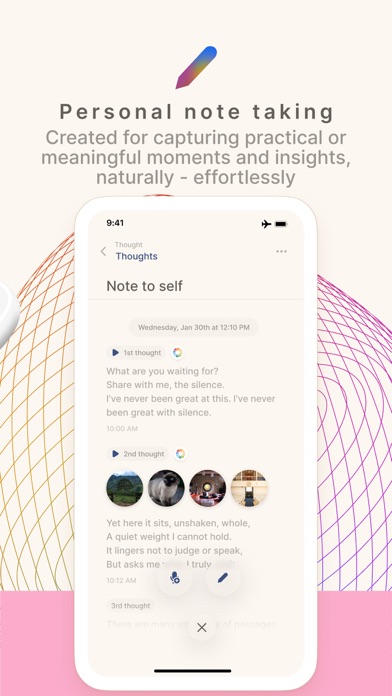 CocoonWeaver: Catch the Moment iPhone screenshot 3 - Lifestyle app