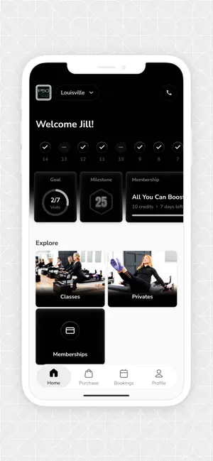 P50 Fitness Pilates Studio screenshot 1