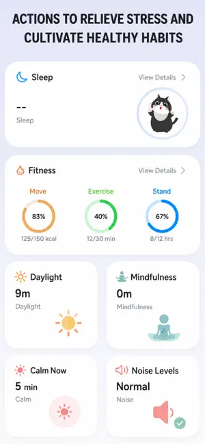 Stress Watch app for Cat Apple screenshot 3